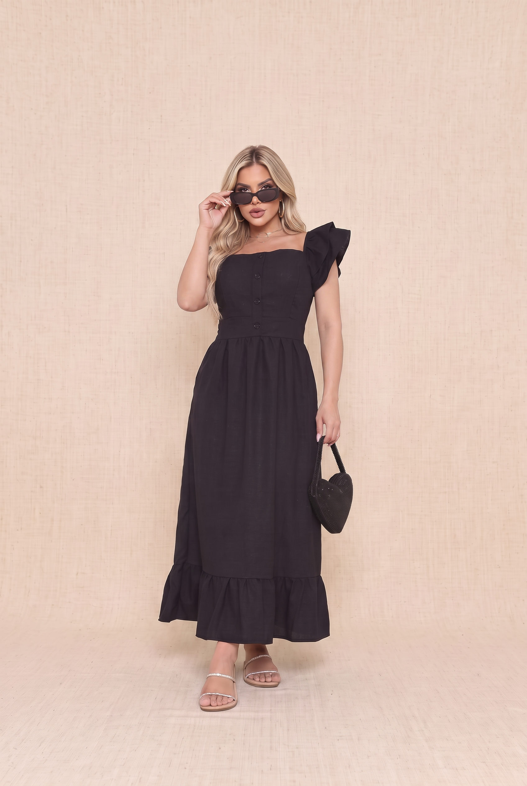 Vestido em Linho